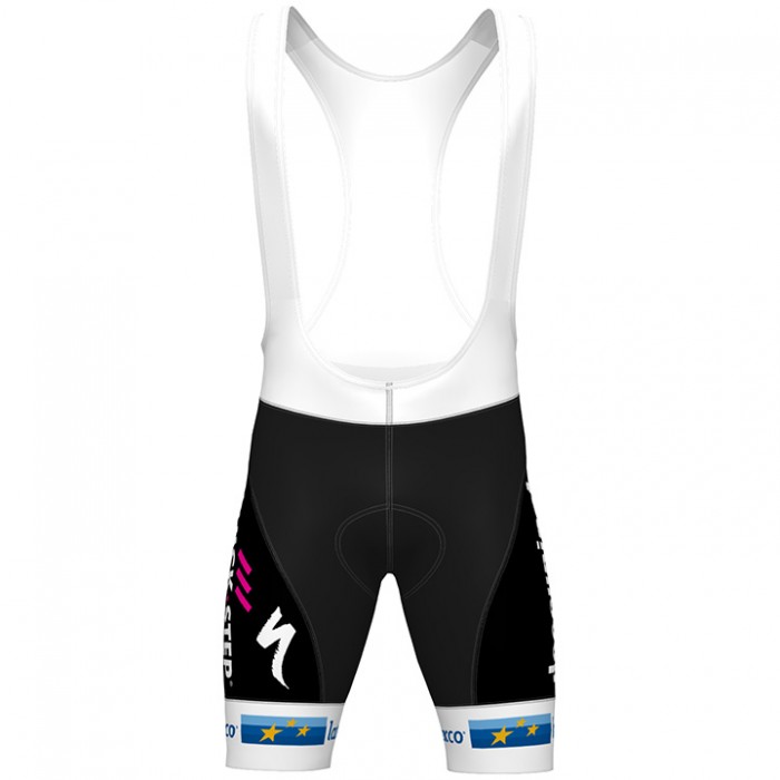 Fahrradbekleidung Radsport 2020 DECEUNINCK QUICK-STEP European Champion Trägerhosen Set