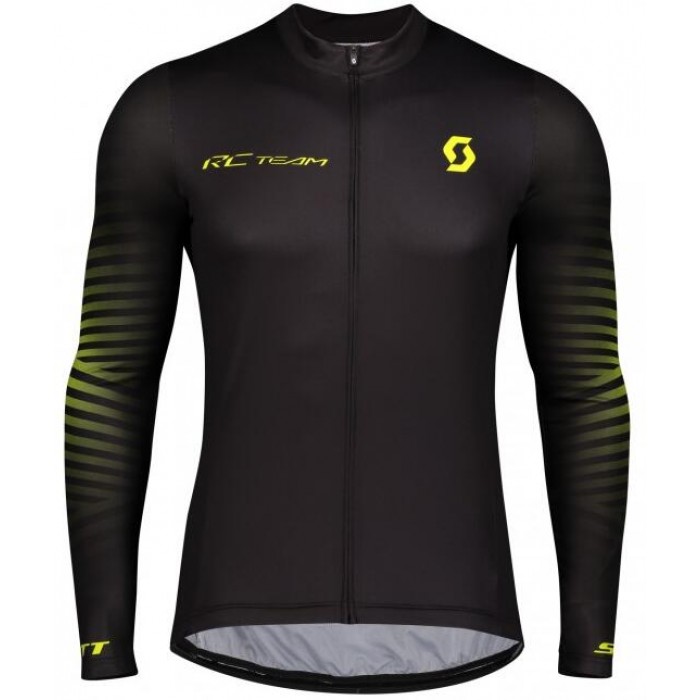 Fahrradbekleidung Radsport 2020 SCOTT RC TEAM 10 Trikot Langarmschwarz