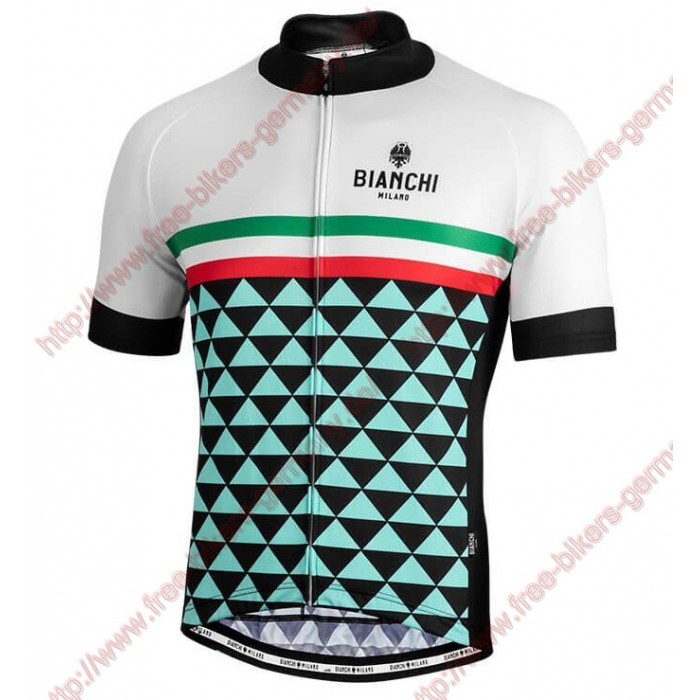 Profiteams BIANCHI MILANO Codigoro white Trikot Kurzarm Outlet
