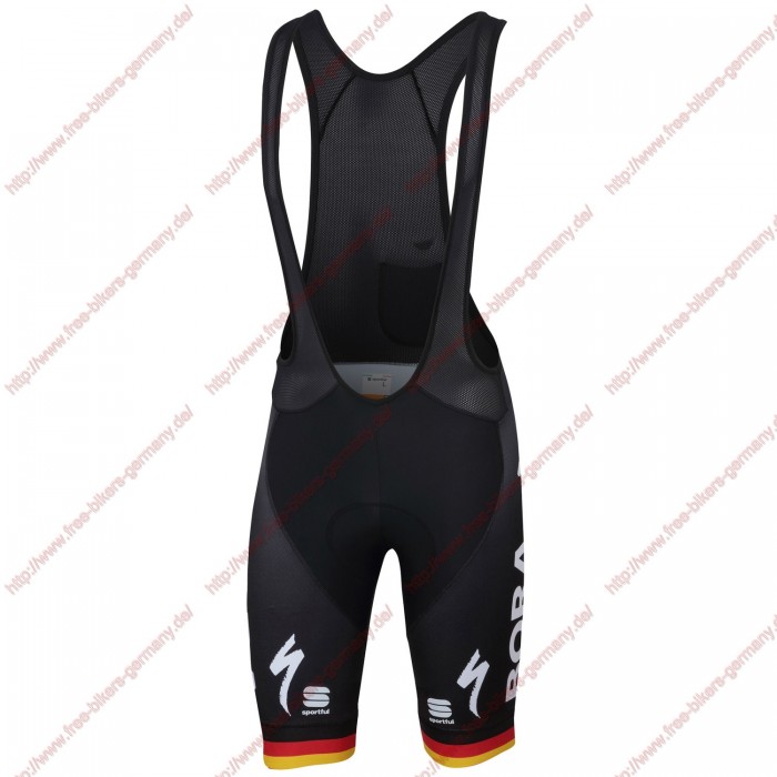 Profiteams Bora Hansgrohe 2019 German champion Trägerhosen Set