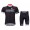 2015 Felt Radbekleidung Radtrikot Kurzarm und Fahrradhosen Kurz schwarz DRZW747