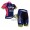 2015 Lampre Merida Radbekleidung Radtrikot Kurzarm und Fahrradhosen Kurz RKZG265