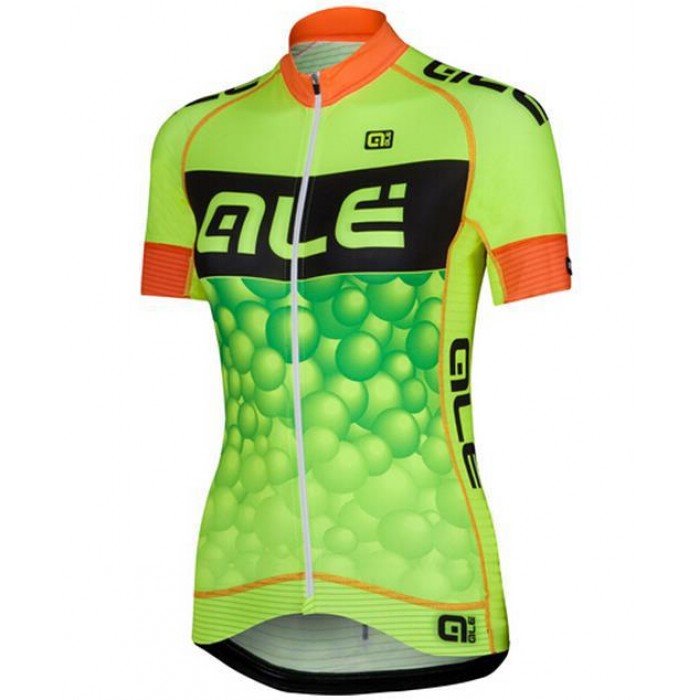 2015 ALE Damen Grün Radtrikot Kurzarm SJFI655