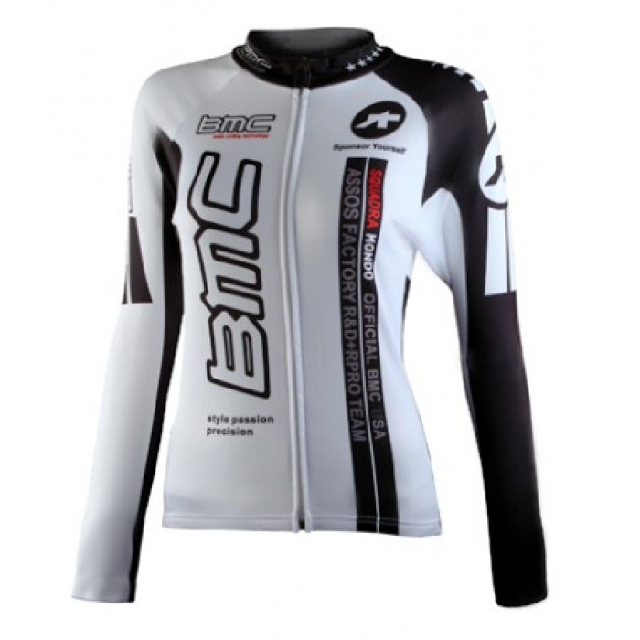 2012 Damen BMC Fahrradtrikot Langarm SLBK384