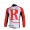 RadioShack Trek Fahrradtrikot Langarm Rot NYHT568