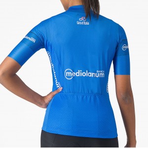 Bekleidung Damen Blaues Trikot Damen Giro d'Italia 2024 Competizione