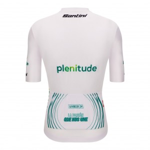 Bekleidung Herren Vuelta Espana weiss trikot 2024
