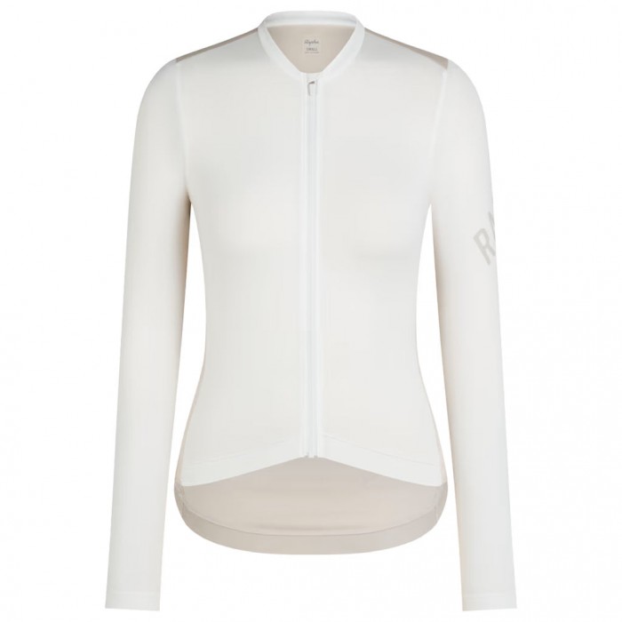Bekleidung Damen Rapha Pro Team Lightweight frau langarmtrikot-Weiss