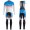 2016 Bontrager Trek Specter Cru Weiß-Blau thermisch Fahrradbekleidung Satz Radtrikot Langarm+Lang Trägerhose YYNH123