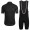 2016 RAPHA schwarz Fahrradbekleidung Radtrikot und Trägerhosen Set SCKY584