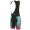 2017 Damen Ale PRR Arcobaleno Kurz Trägerhose Blau Pink Fluo 981ISQO